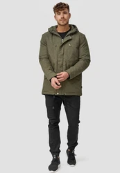 Jeff Winterjacke Anders Dunkelgrün
