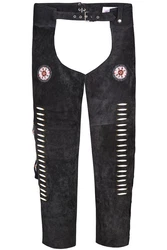 German Wear Lederhose GW957T Chaps Reiter Cowboy Western  GW957T