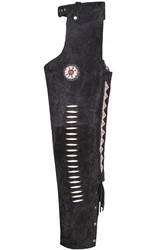 German Wear Lederhose GW957T Chaps Reiter Cowboy Western  GW957T