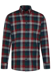 Langarmhemd mit Button-Down-Kragen