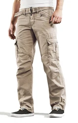 Timezone Cargohose Herren BenitoTZ Khaki/Beige
