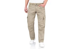 Timezone Cargohose Herren BenitoTZ Khaki/Beige