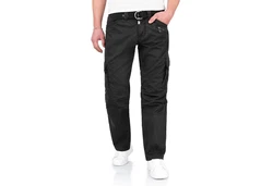 Timezone Cargohose Herren BenitoTZ Schwarz/Khaki