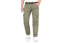 Timezone Cargohose Herren BenitoTZ Khaki