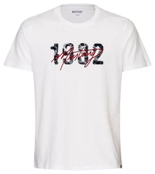 MUSTANG T-Shirt Lounge Shirt Hemd rot