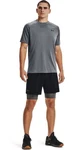 Under Armour Shorts HeatGear Armour Long Shorts Dunkelgrau/Grau/Hellgrau