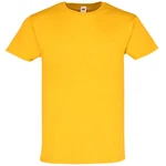 Fruit of the Loom Rundhalsshirt Ringspun Premium T-Shirt Gelb