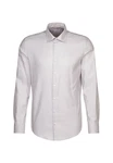 seidensticker Businesshemd Slim Langarm Kentkragen Uni Grau/Weiß/Braun/Khaki/Beige