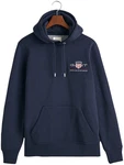 Gant Regular Medium Archive Shield Hoodie Blau/evening blau