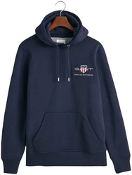 Gant Regular Medium Archive Shield Hoodie Blau/evening blau