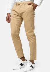 Indicode Chinohose Ignazo Khaki/Beige