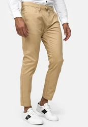 Indicode Chinohose Ignazo Khaki/Beige