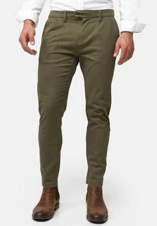 Indicode Chinohose Ignazo Khaki/Dunkelgrün Indicode Chinohose Ignazo Khaki/Dunkelgrün