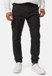 Indicode Cargo Stoffhose Booth Dunkelgrau/Khaki/Schwarz/Grau