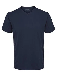 SELECTED HOMME T-Shirt SLHNEWPIMA navy