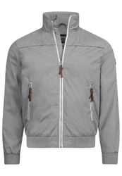 Indicode Winterjacke Ivano Grau/Hellgrau