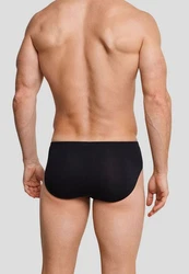 Schiesser Slip Essentials ohne Eingriff Schwarz/Dunkelgrau