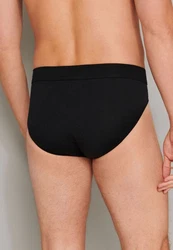 Schiesser Slip Organic Cotton mit seitlichen Streifen (3-St) im 6er Pack 