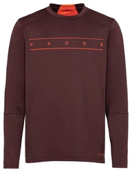 VAUDE T-Shirt Qimsa LS Shirt (1-tlg) Rot/Bordeaux/Dunkelrot/Lila