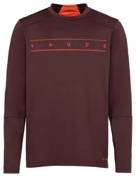 VAUDE T-Shirt Qimsa LS Shirt (1-tlg) Rot/Bordeaux/Dunkelrot/Lila