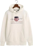 Gant Hoodie REG ARCHIVE SHIELD HOODIE Ecru