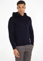 Tommy Hilfiger Sweatshirt Flag Logo Hoody marine/rot/wei