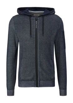 s.Oliver Strickjacke mit Reißverschluss und Two-Tone-Struktur