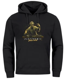 Hoodie Hoodie Herren Aufdruck Eletronic Dance Music MichelangeloTechno DJ