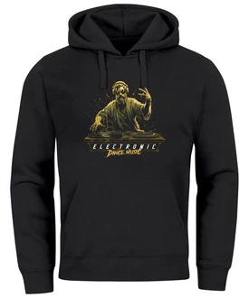 Neverless Hoodie Herren Eletronic Dance Music MichelangeloTechno DJ