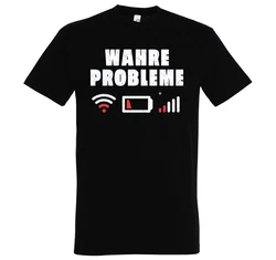 Youth Designz Print-Shirt Wahre Probleme Herren T-Shirt 