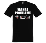 Youth Designz Print-Shirt Wahre Probleme Herren T-Shirt 