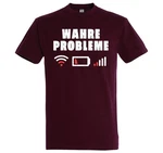 Youth Designz Print-Shirt Wahre Probleme Herren T-Shirt 