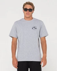 Rusty T-Shirt ADVOCATE SHORT SLEEVE TEE Hellgrau/Grau