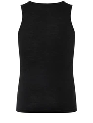 SUPER.NATURAL Tanktop für Herren SIERRA140 TANK Schwarz/Dunkelblau