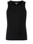 SUPER.NATURAL Tanktop für Herren SIERRA140 TANK Schwarz/Dunkelblau