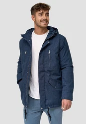 Jeff Winterjacke Anders Dunkelblau/Hellblau