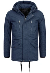 Jeff Winterjacke Anders Dunkelblau/Hellblau