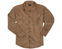 Lavecchia Langarmhemd Cordhemd LV-5578 Beige/Camel