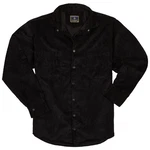 Lavecchia Langarmhemd Cordhemd LV-5578 Schwarz