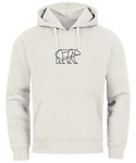 Neverless Hoodie Herren mit Aufdruck Polygon Design Print Br Bear Tiermotiv Khaki/Grau/Braun Neverless Hoodie Herren mit Aufdruck Polygon Design Print Br Bear Tiermotiv Khaki/Grau/Braun