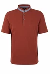 bugatti Poloshirt mit Stehkragen 