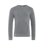 LIVING CRAFTS Strickpullover PIETRO GOTS zertifiziert Grau/Hellgrau/Dunkelgrau