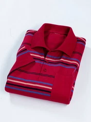 Sieh an! T-Shirt Poloshirt Lila/Dunkelrot/Rot/Bordeaux