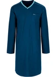 Trigema Herren-Nachthemd aus Biobaumwolle blau/saphir (c2c)