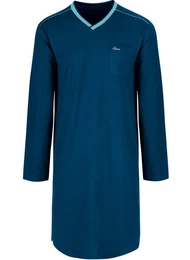 Pyjama Herren-Nachthemd aus Biobaumwolle (kbA) (1 tlg)
