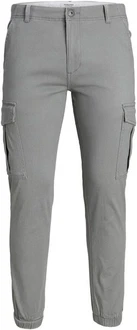 Jack & Jones Cargohose JPSTMARCO JJJOE CUFFED Khaki/Grau/Hellgrau