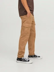 Jack & Jones Cargohose JPSTMARCO JJJOE CUFFED Khaki/Braun/Beige