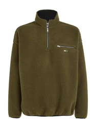 Tommy Jeans Fleecepullover TJM OVZ TONAL 1/2 ZIP SHERPA 