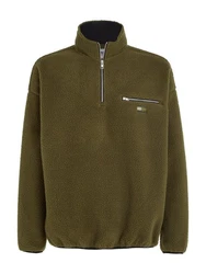 Tommy Jeans Fleecepullover TJM OVZ TONAL 1/2 ZIP SHERPA 