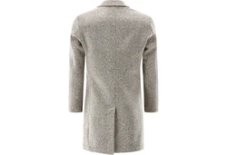 CG Club of Gents Langmantel Marcus-J BV Grau/Beige/Braun